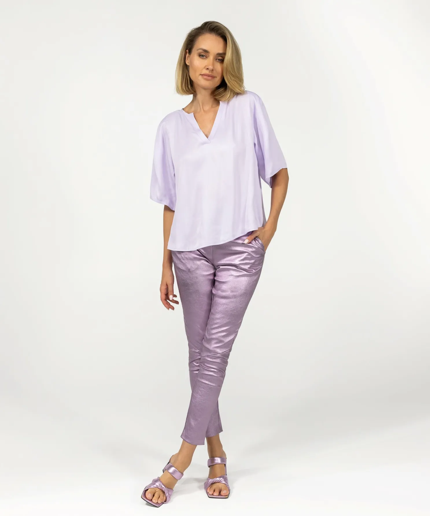 IBANA Tago Soft Lilac- Non Leather