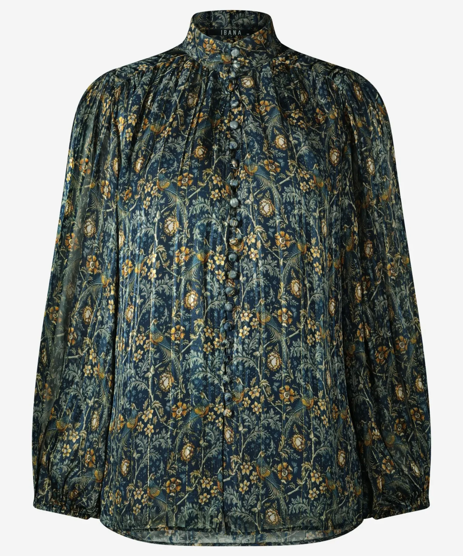 IBANA Talici Lurex Floral Birds- Non Leather