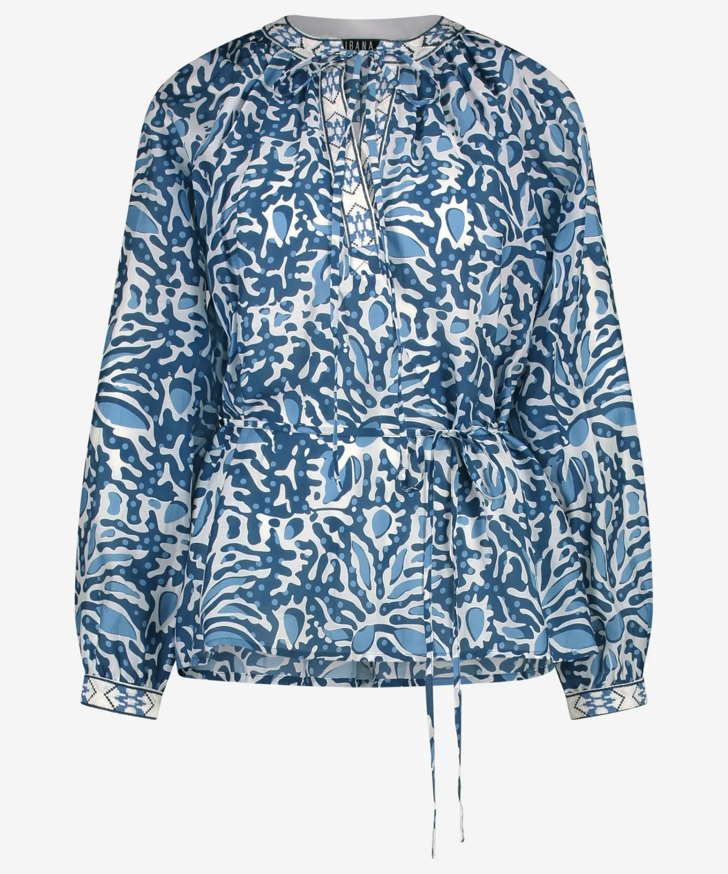 IBANA Tarza Airy Blue Blossom- Zwangerschap Stijlen