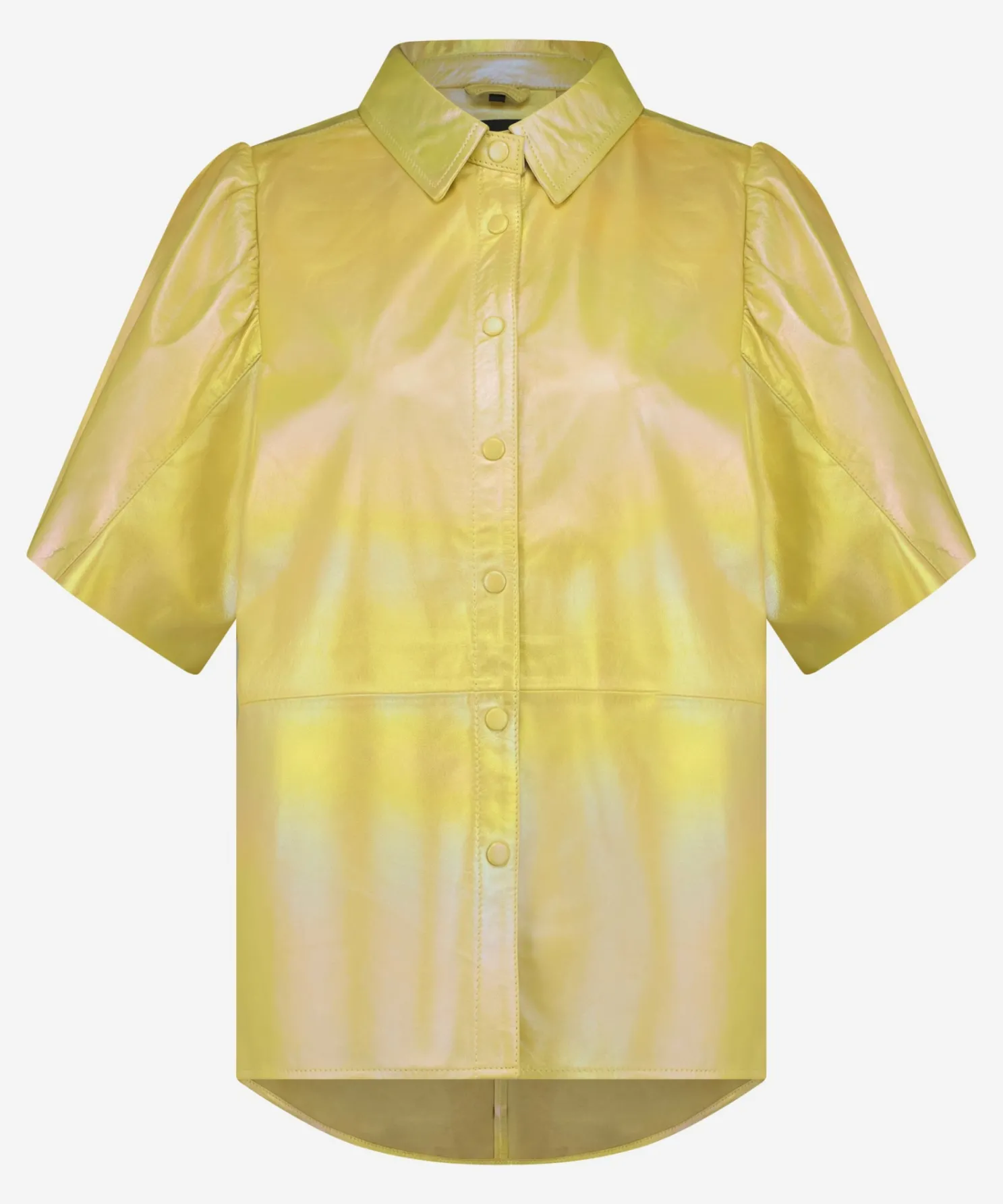 IBANA Tasha Metallic Buttery Yellow- Blouses