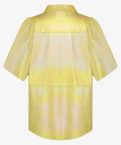 IBANA Tasha Metallic Buttery Yellow- Blouses