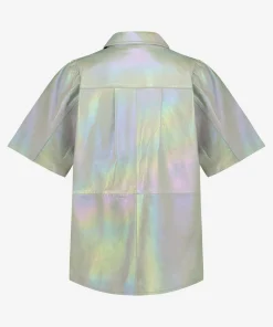IBANA Tasha Metallic Jade Green- Blouses