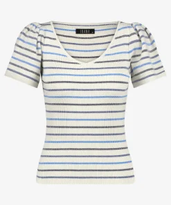 IBANA Thaira Stripes Airy Blue- Non Leather