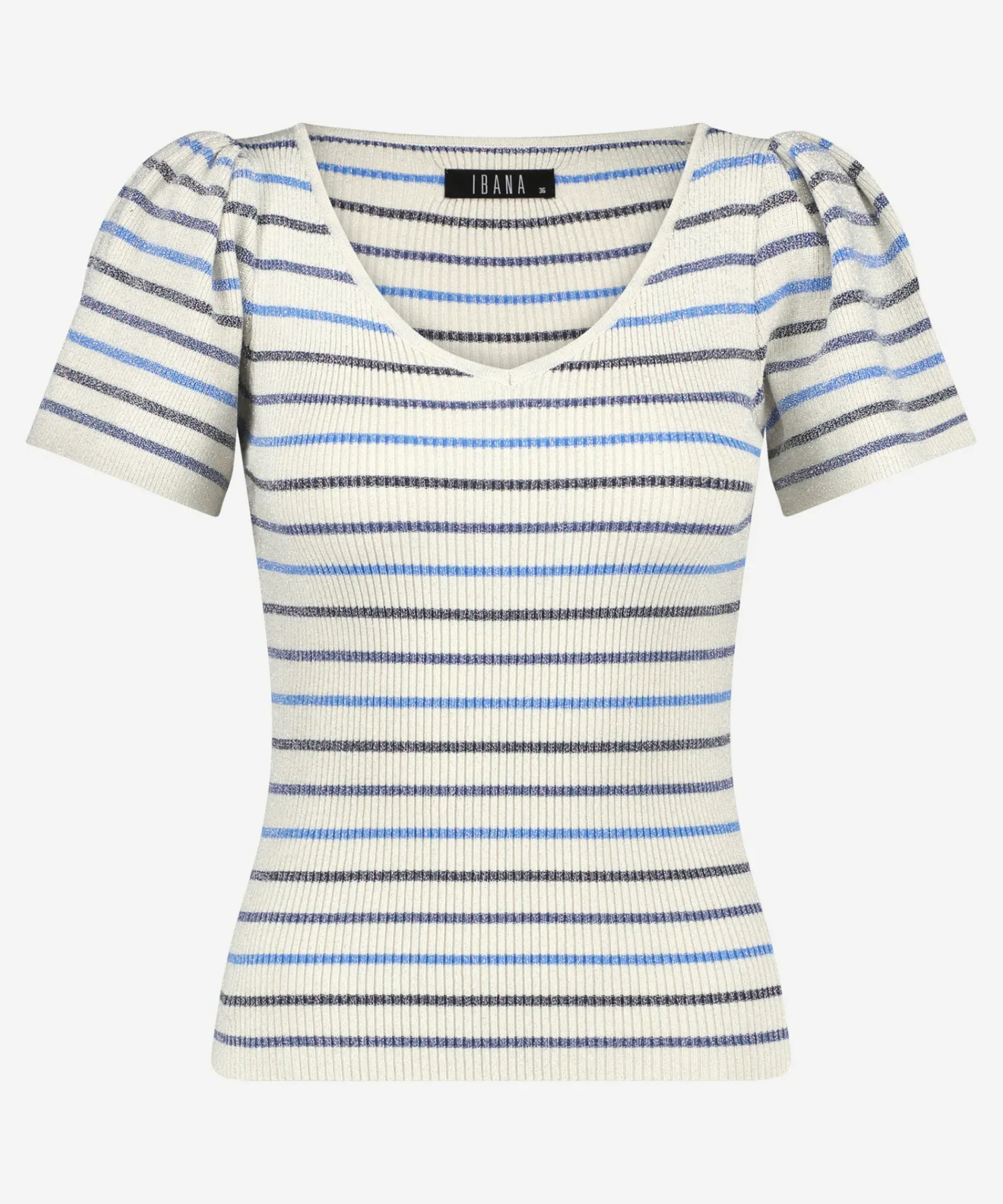 IBANA Thaira Stripes Airy Blue- Non Leather