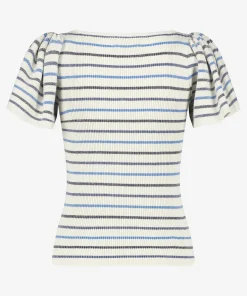 IBANA Thaira Stripes Airy Blue- Non Leather