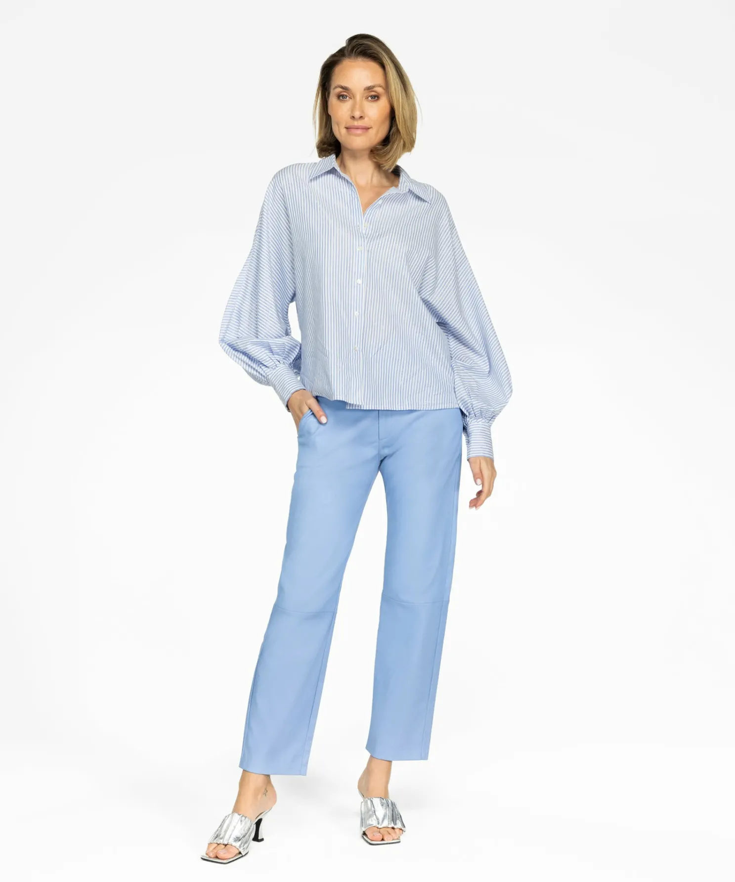 IBANA Tripe Airy Blue- Non Leather