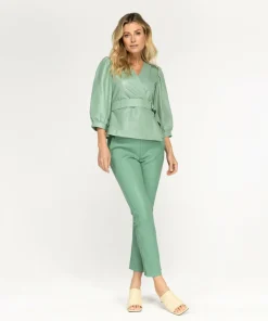 IBANA Tylie Jade Green- Blouses